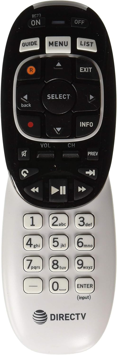 DIRECTV RC73 IR/RF Remote Control