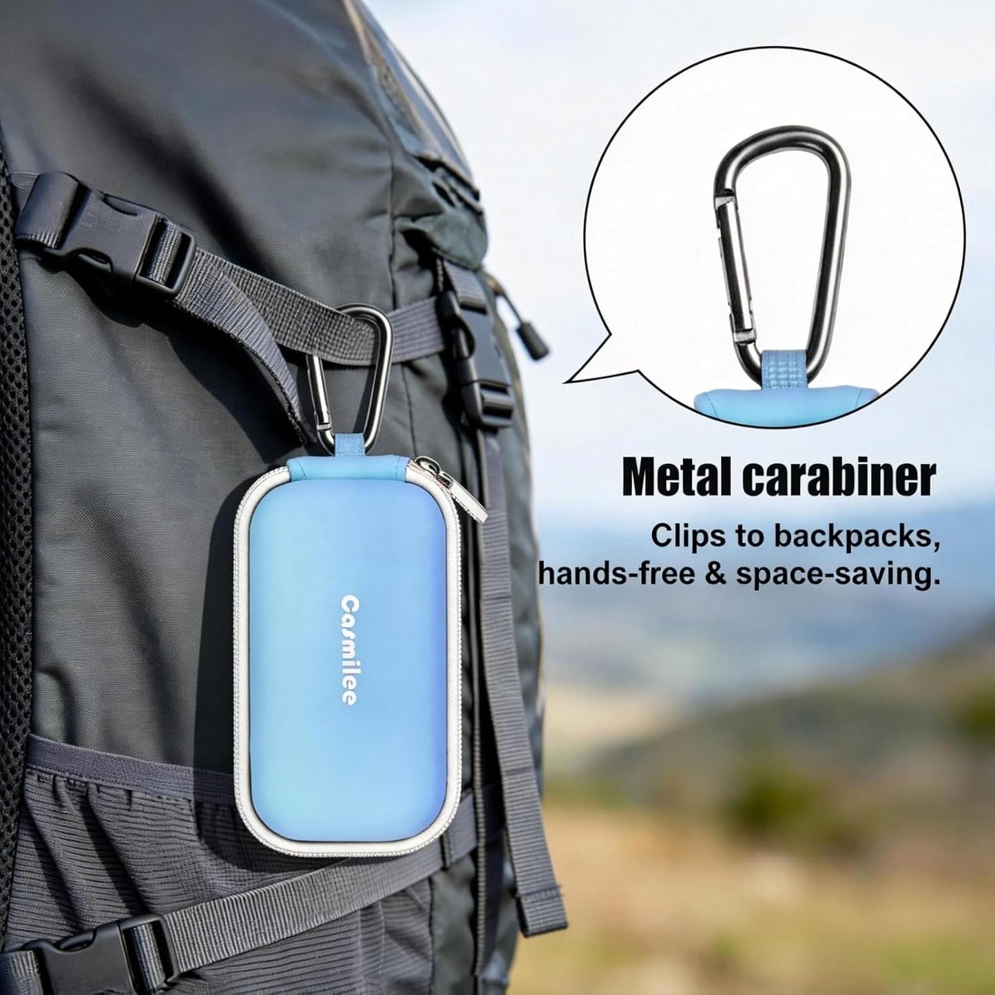 casmilee MP3 MP4 MP3 4-inch Player Case for Innioasis/for AGPTEK/for Sony Walkman - Player Case with Clip, Bluetooth No