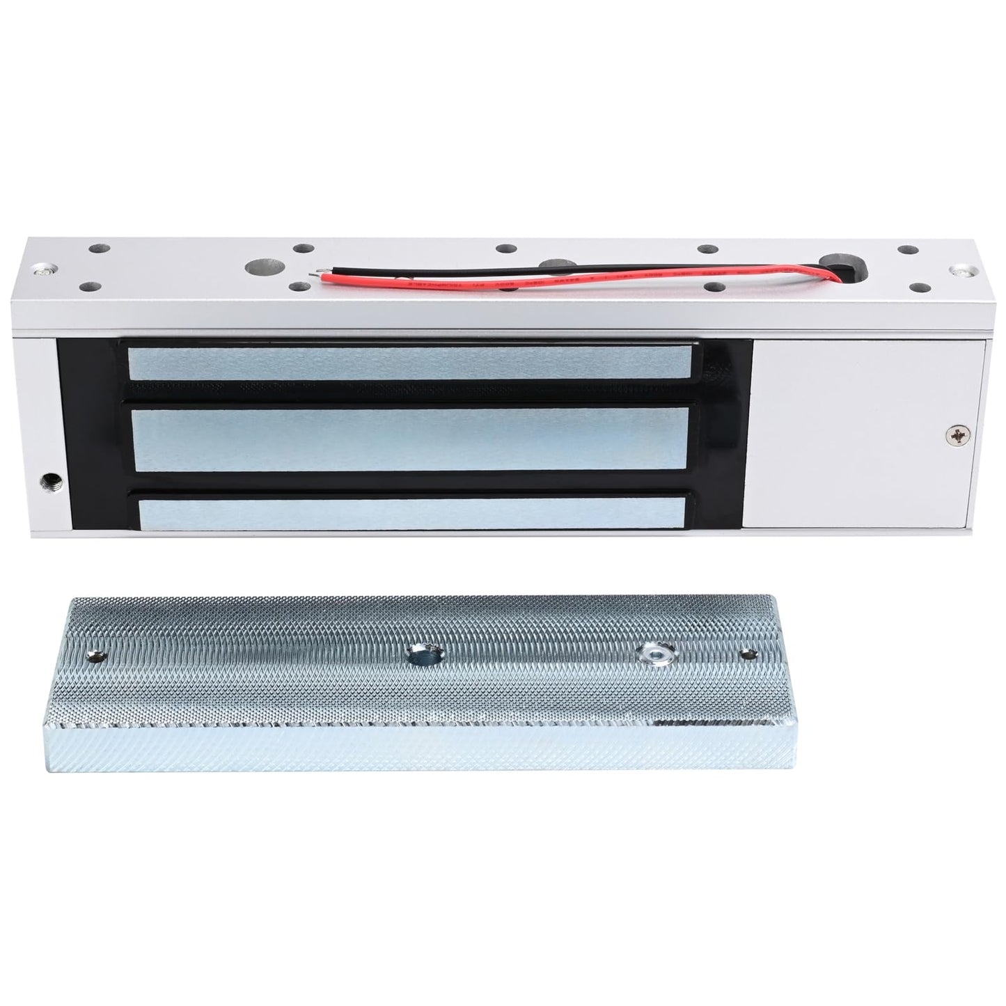 Waterproof Fingerprint Door Access Control System kit, Includes a 1200LB Magnetic Lock,RFID keypad, remotes, exit Button, Entry keypad, and a 110V AC to 12V DC Power Supply (Fingerprint-1200LB Kits)