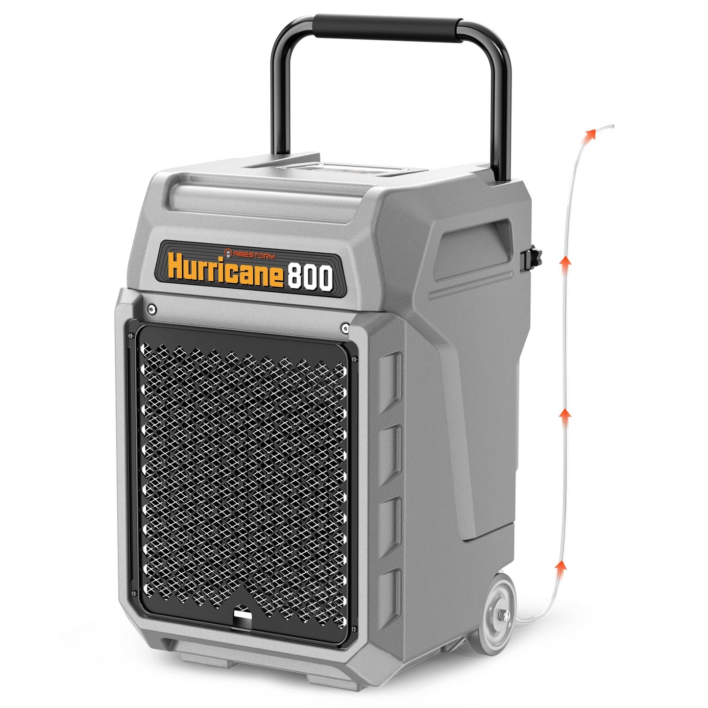 Abestorm 170 Pints Commercial Dehumidifiers with Pump & Drain Hose, Portable Industrial Dehumidifier for Water Damage Restoration, Basements, Warehouses - Covers Up to 2,100 Sq.Ft - 5-Year Warranty