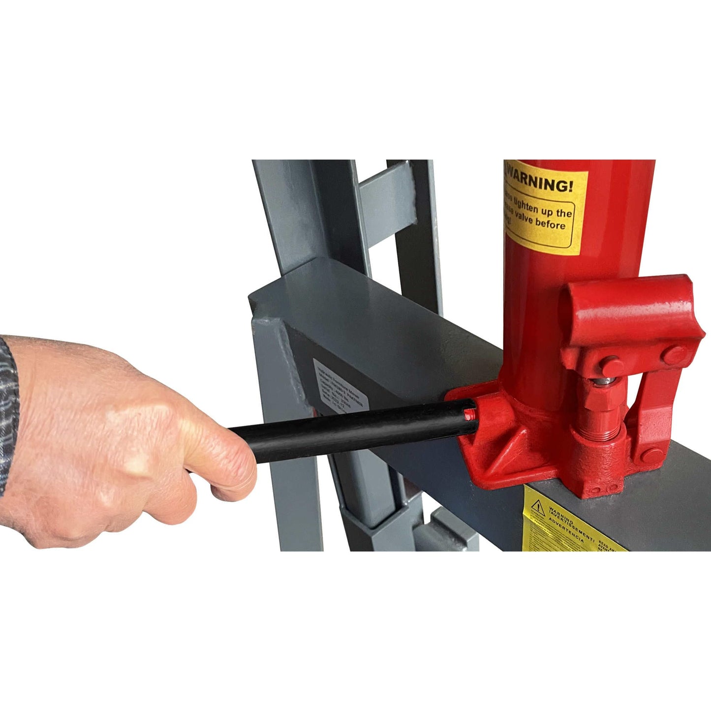 Hydraulic Machinery & Equipment Mover with Adjustable Forks, 12000 lb. Cap