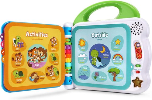 LeapFrog Learning Friends 100 Words Book - Engaging Educational Toy for Early Readers | Green