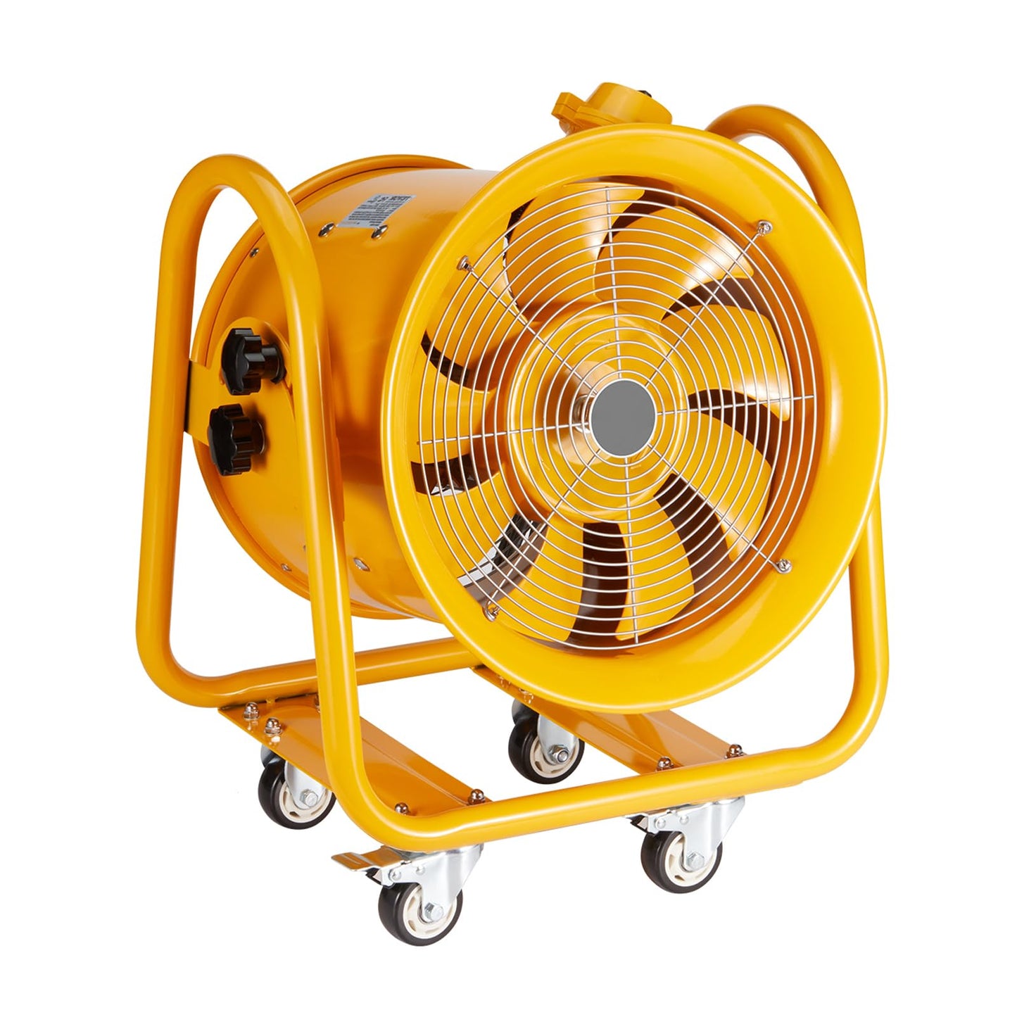 VEVOR Explosion Proof Fan 16 Inch, 350W 4240CFM, Industrial Portable Ventilator Blower/Exhaust with 9.8ft Light Cord -No Plug
