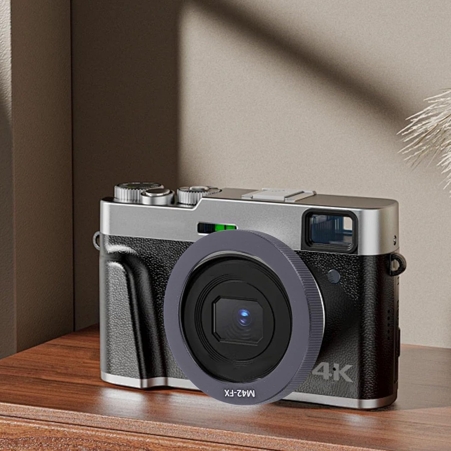 M42 to Fuji X Lens Adapter - Slim Aluminum Alloy Ring for Mirrorless Cameras