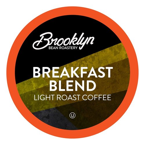 Brooklyn Beans Light Roast Coffee Pods - Gourmet Flavor for 2.0 Keurig Brewers | 72 Count