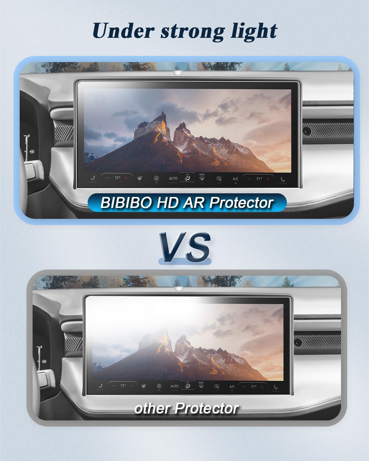 2Pcs 2025 2025 13.2" SYNC4 2025 2025 BIBIBO for Ford Maverick Accessories Screen Protector Ford Maverick Infotainment