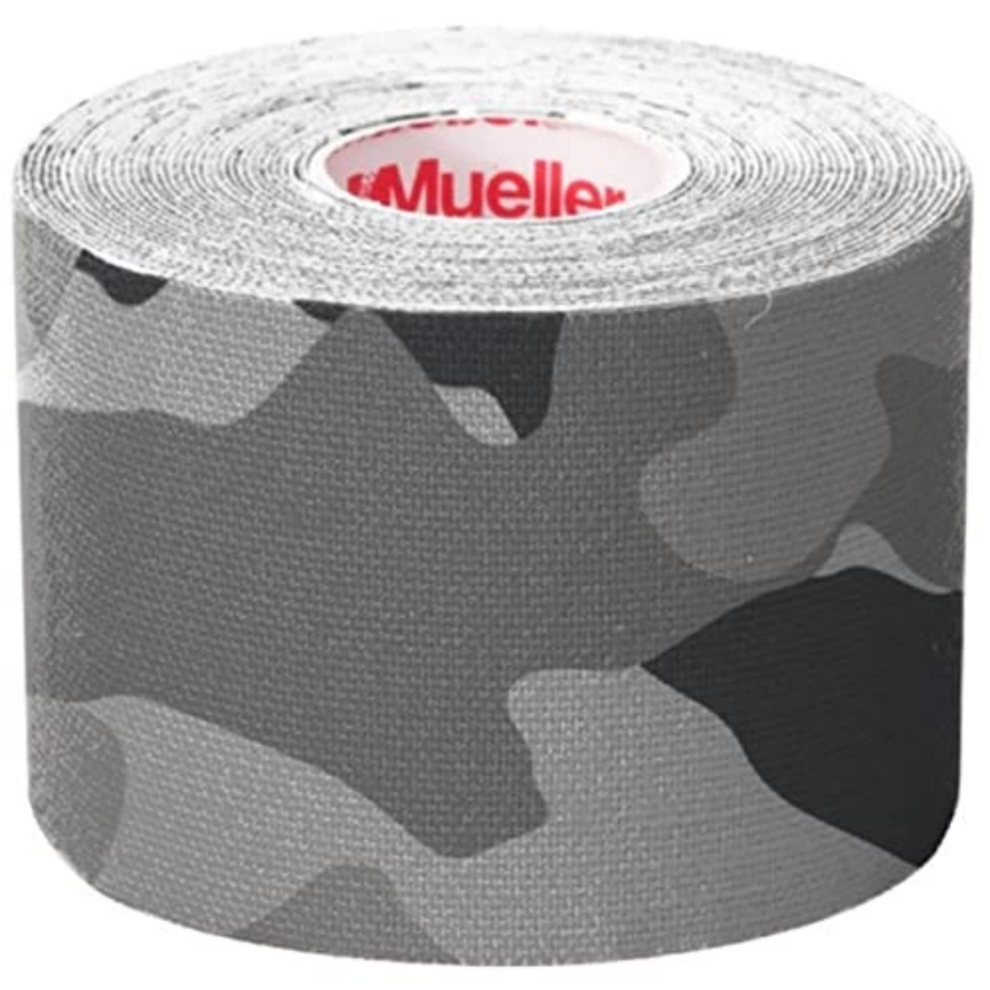 MUELLER Sports Medicine Kinesiology Therapeutic Tape, Quality Athletic Tape, Latex Free, 20 Pre-Cut I-Strips, 2" x 9.75" Each Strip, Gray Camo