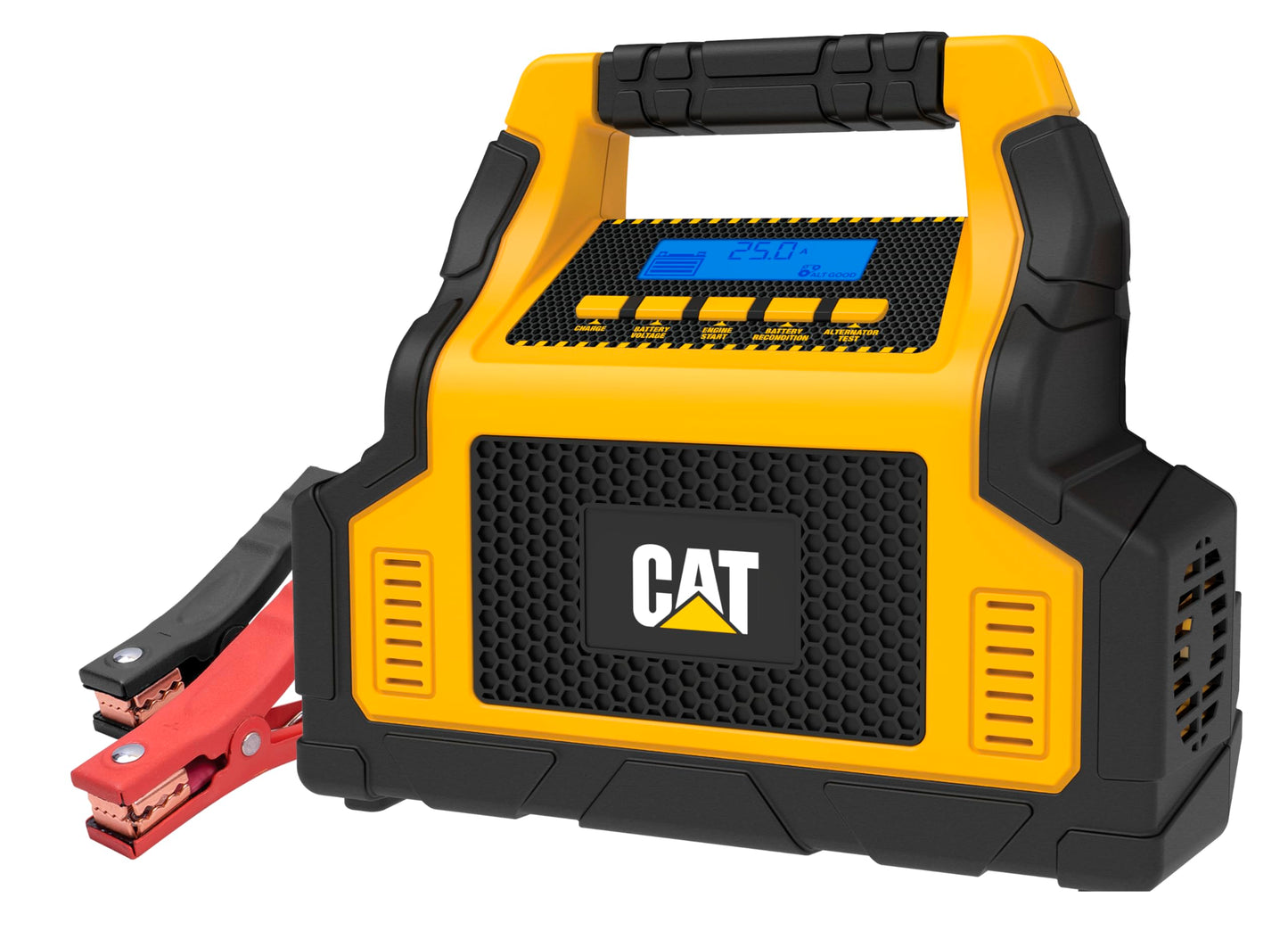Caterpillar CBC100E Professional 25 Amp Battery Charger, 3 Amp Battery Maintainer with 100 Amp Engine Start