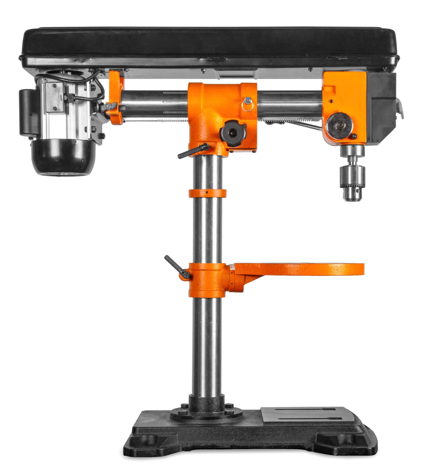 WEN 6.2-Amp 33-Inch Radial Arm Drill Press, Benchtop Design with 5 Speeds and Cast-Iron Construction (4233)