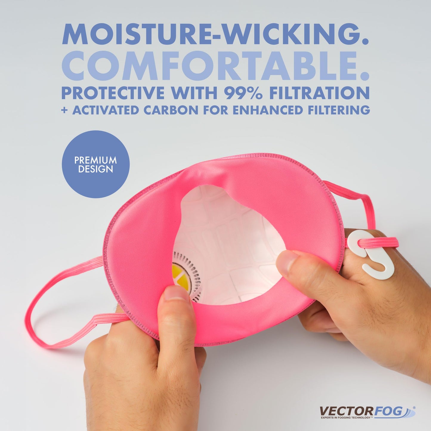 Vectorfog C150+ 110V Electric ULV Fogging 6L + 10 FogPro Shield Reusable Respirator Masks
