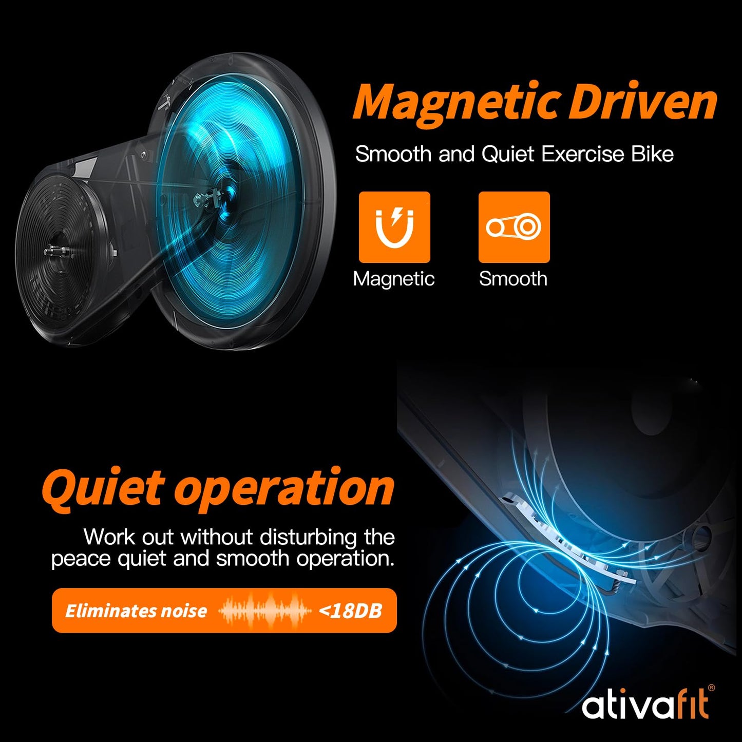 Ativafit Exercise bike