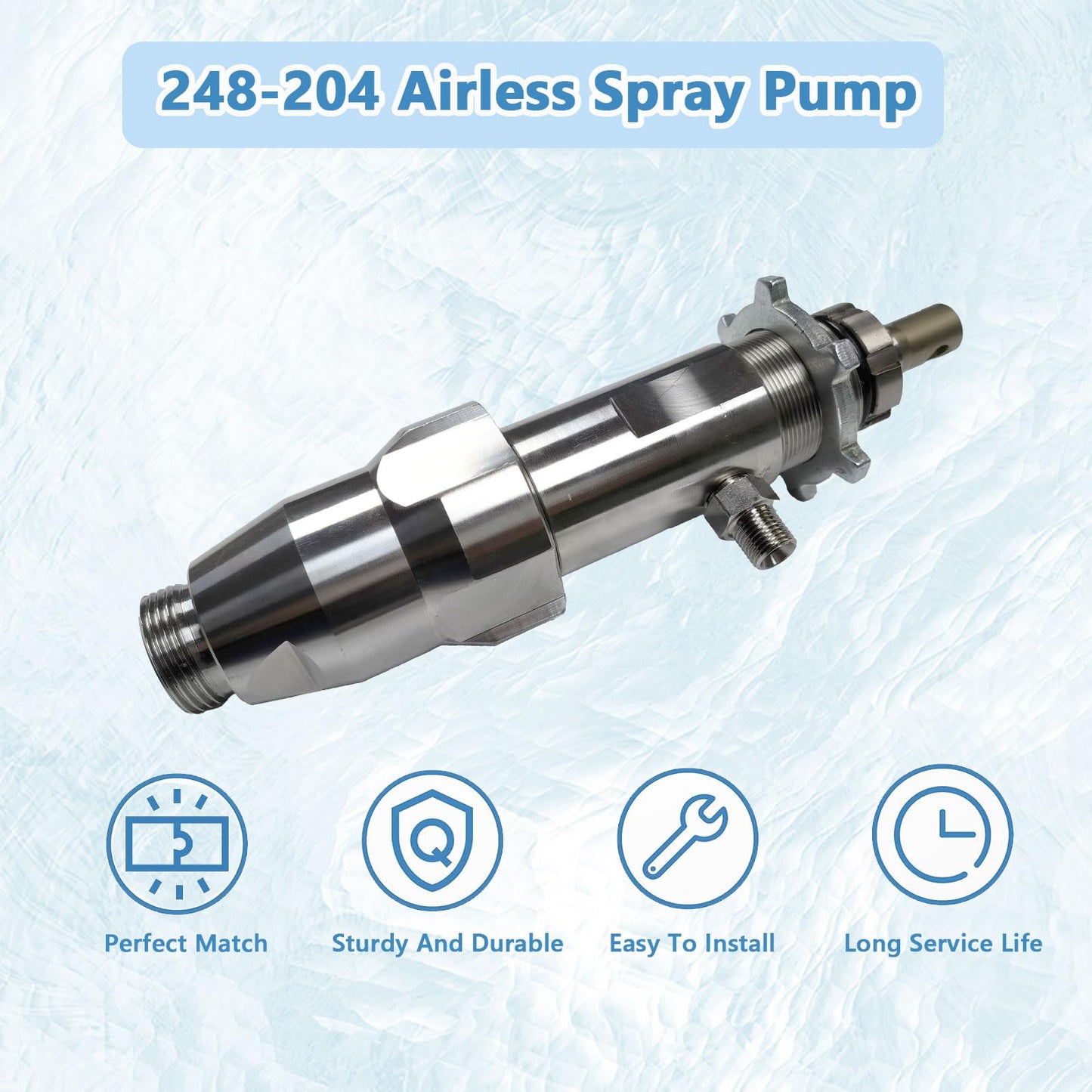 248204 Airless Spray Pump Compatible with Graco Ultra Max II GMax 695 795 GMax 3900 Airless Paint Sprayer Replace 248-204