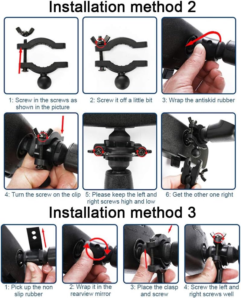 SYCOOVEN Dash Cam Mount, Car Interior Holder, Camera Bracket, Rear View Mirror Holder, Universal Dash Camera Rear View