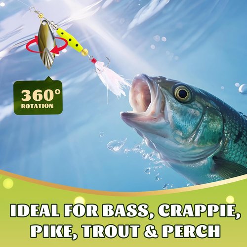 Fishing Advent Calendar 2026 - 24-Day Countdown Fishing Lure Tackle Kit for Bass & Trout | Perfect Christmas Gift for Dad, Husband, or Boyfriend