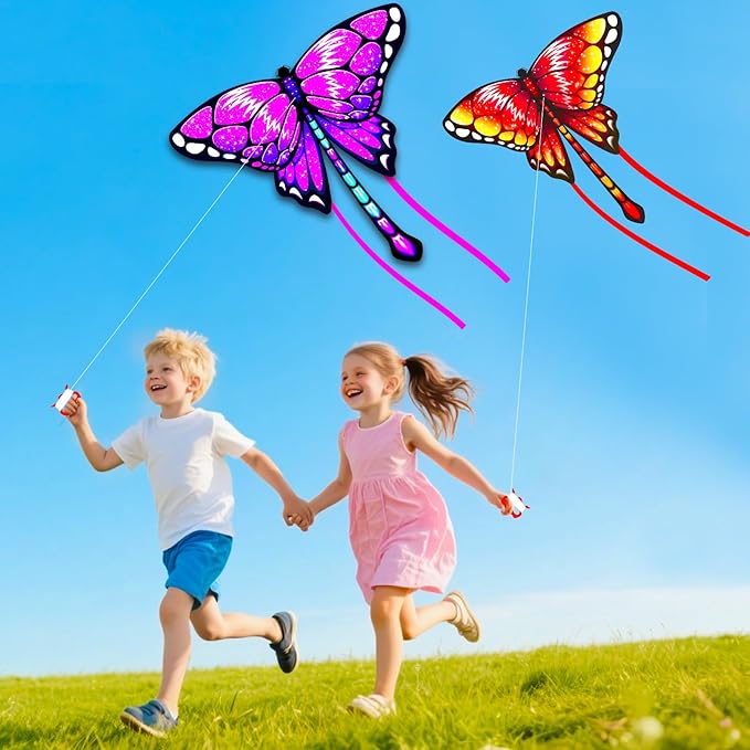 YongnKids Kite for Kids Age 4-8 8-12, Large Kites for Boys Adults Easy to Fly & Assemble, with 328ft String,Perfect for Beach Trip Park Family Activities Outdoor Games