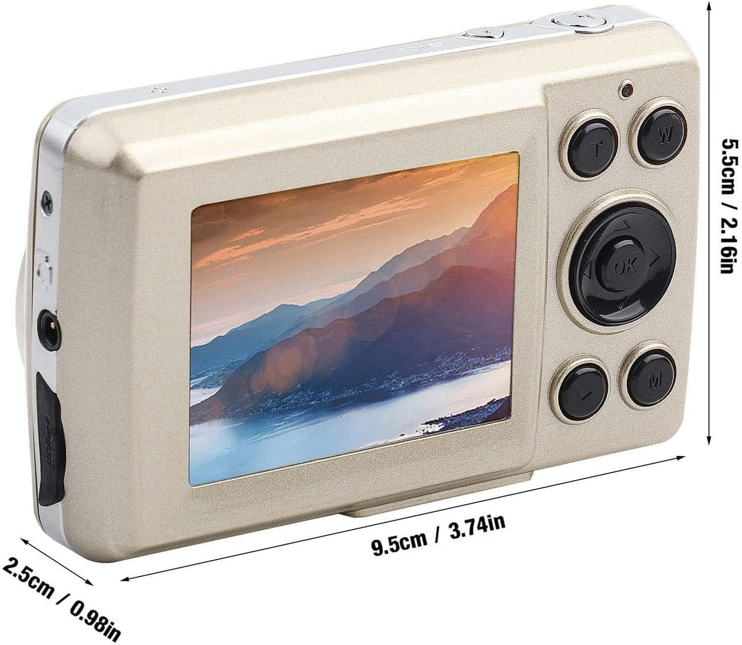 Zerone 16MP 720p BAFOVY Digital Video Camera, HD Camcorder, Portable Mini Digital Camera for Teens Children Beginners