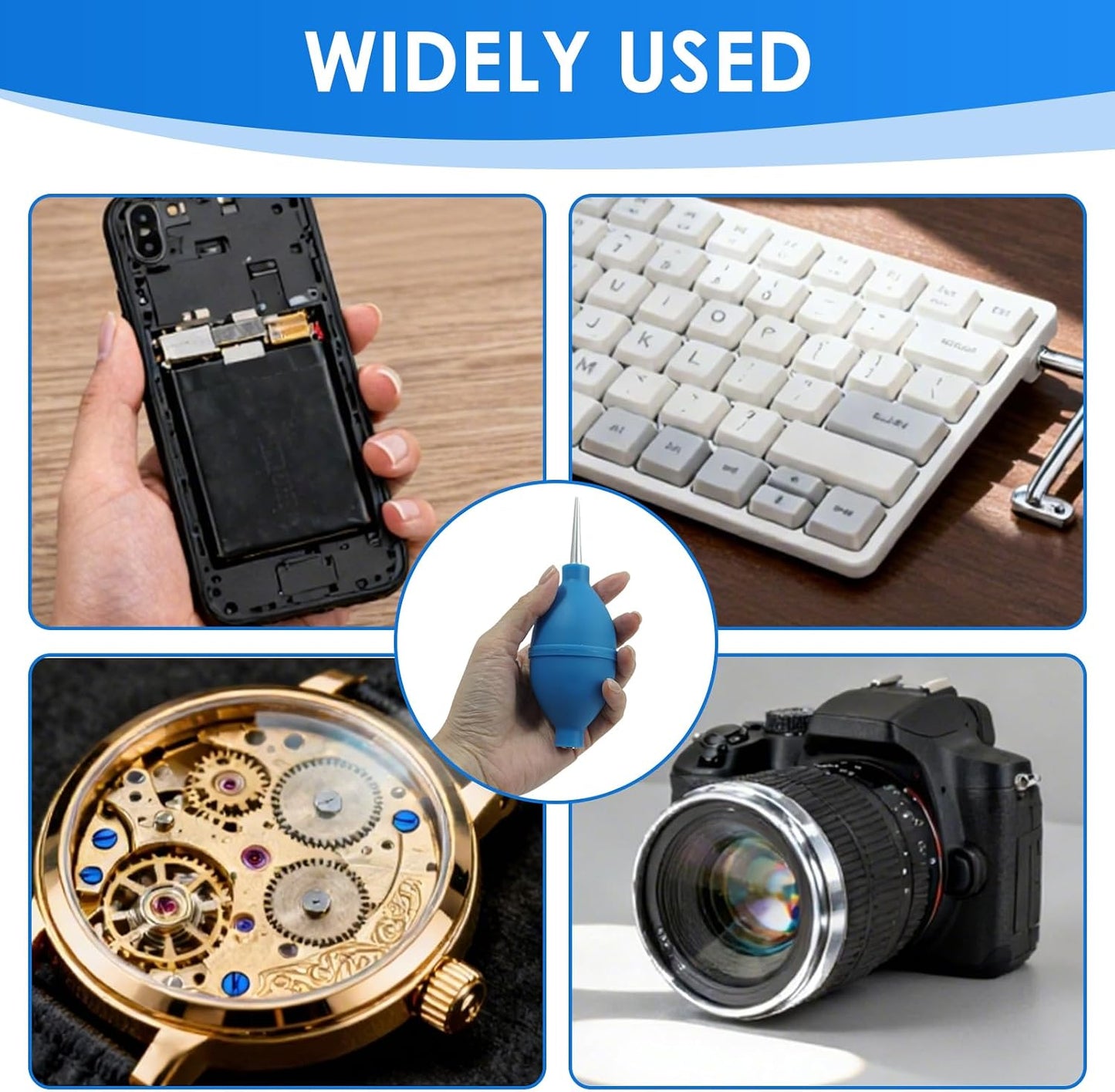 zuozuobubu 1PCS Compressed Air Duster,Camera Cleaning Kit,Coffee Cleaning Tool,Multi-Purpose Cleaning Device
