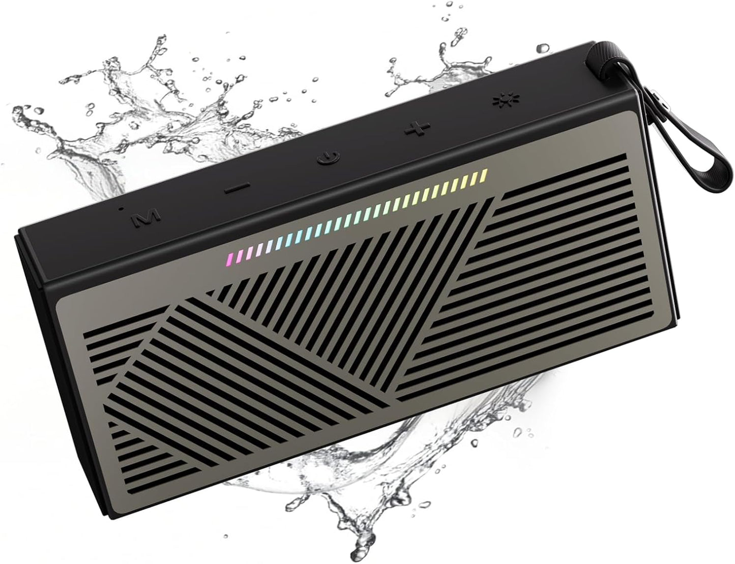 HDTABLET IPX5 Bluetooth5.3, Bluetooth Speaker, Portable Wireless Bluetooth Speakers with HD Sound, Waterproof Speaker