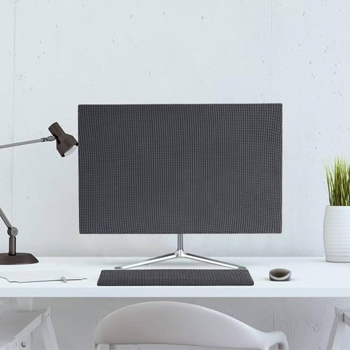 23-26inch) Monitor Dust Cover Keyboard Covers Case Anti-Static Dustproof Protective Cover for LCD/LED/HD Panel Case
