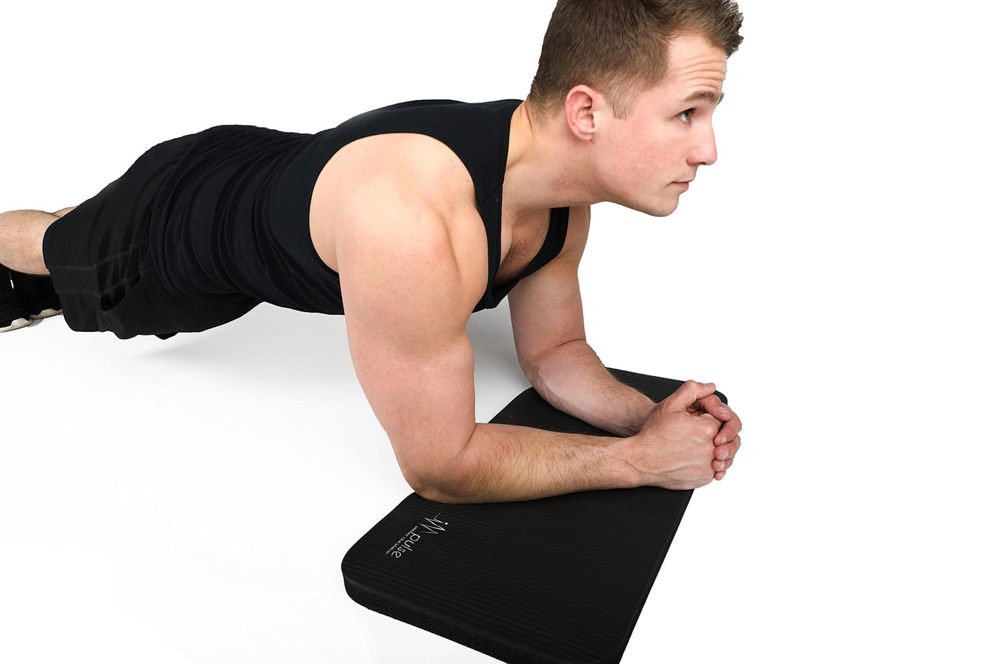 Impulse Yoga Knee Pads Cushion, Thick 1" (25mm) Workout Mat Provides Cushion for Kneeling & Elbows, Non-Slip & Portable Exercise Kneeling Pad for Yoga, Elbow, Wrist Pain, Planks, Pushups & Floor Exercises