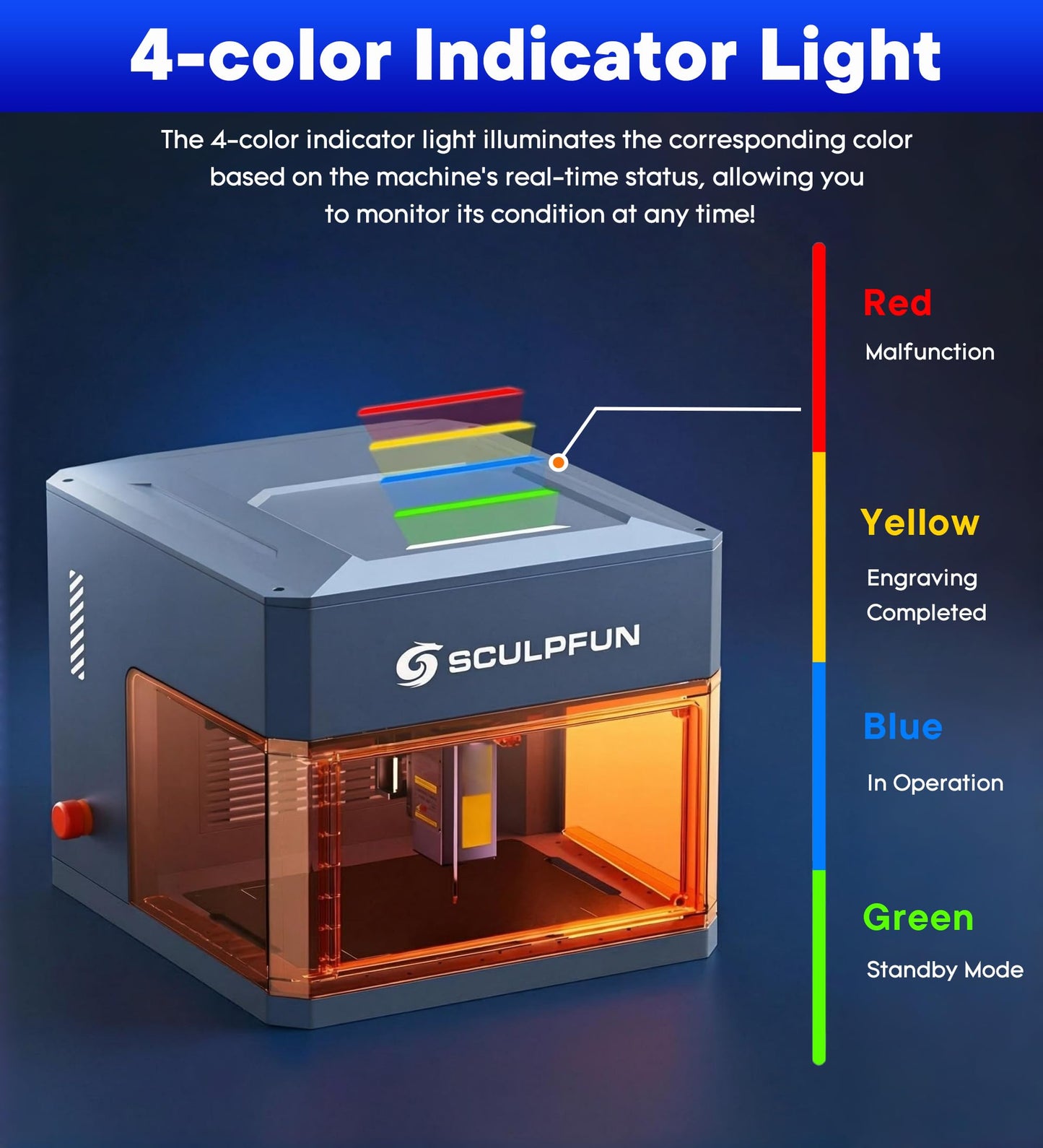 SCULPFUN iCube Ultra Laser Engraver, 12000mW Class 1 Laser Cutter with Smoke Filter, 150×135mm Work Area, Fully Enclosed Engraving Machine for Wood, Acrylic, Leather, Coated Ceramic, Oxidized Metal