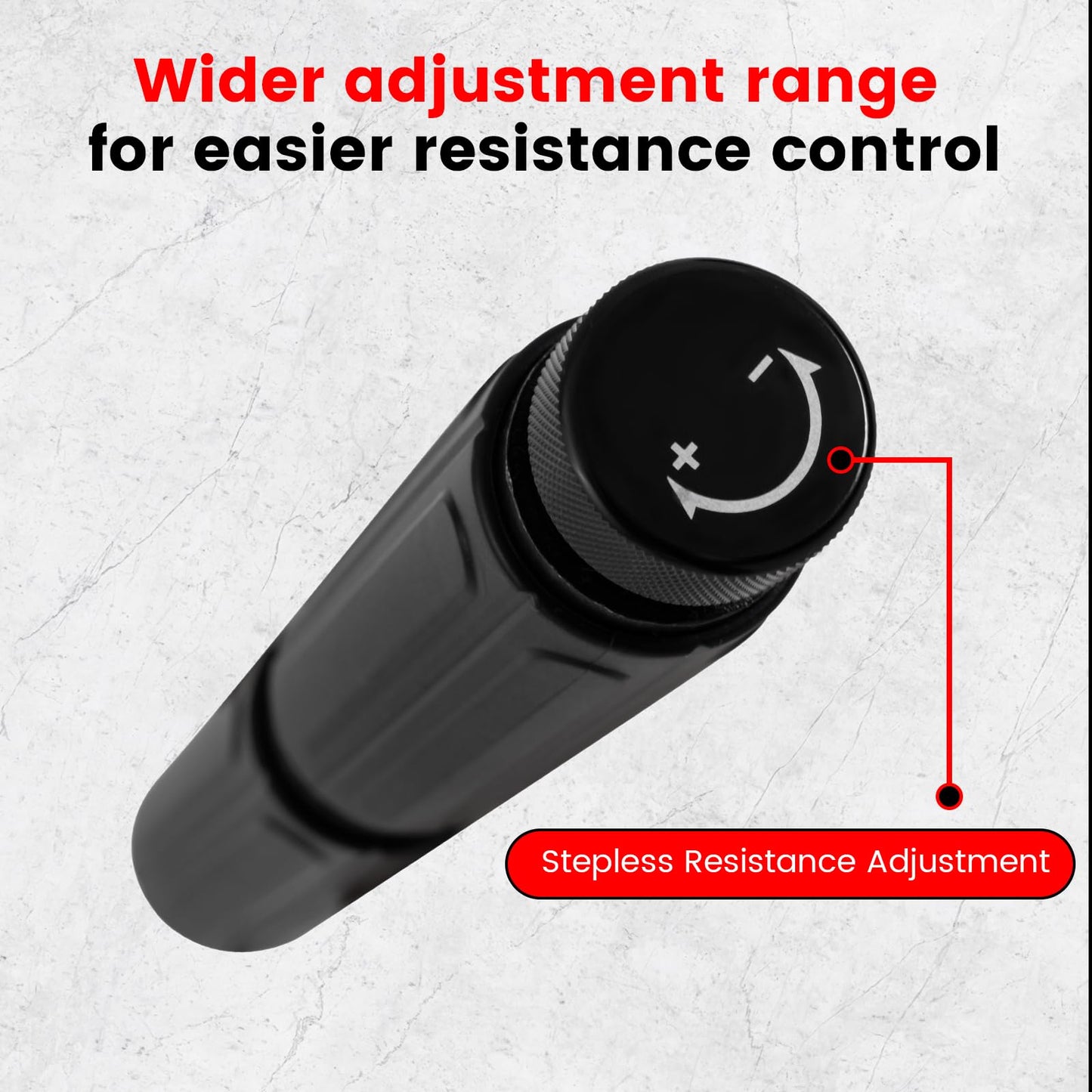 LIZAAL Forearm Strengthener, Adjustable All-Metal Grip Strength Trainer, Wrist Roller & Forearm Exerciser with Silicone Grip, Portable Forearm Strength Trainer for Hand, Wrist & Forearm Workout