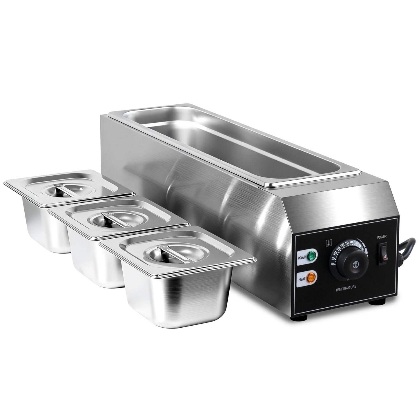 Chocolate Tempering Machine, 3 Tanks Chocolate Melting Pot, 1200W Stainless Steel Commercial Electric Chocolate Melter Fondue Pot for Chocolate, Butter, Cheese, Cream, Candy, Milk, Coffee, Desserts