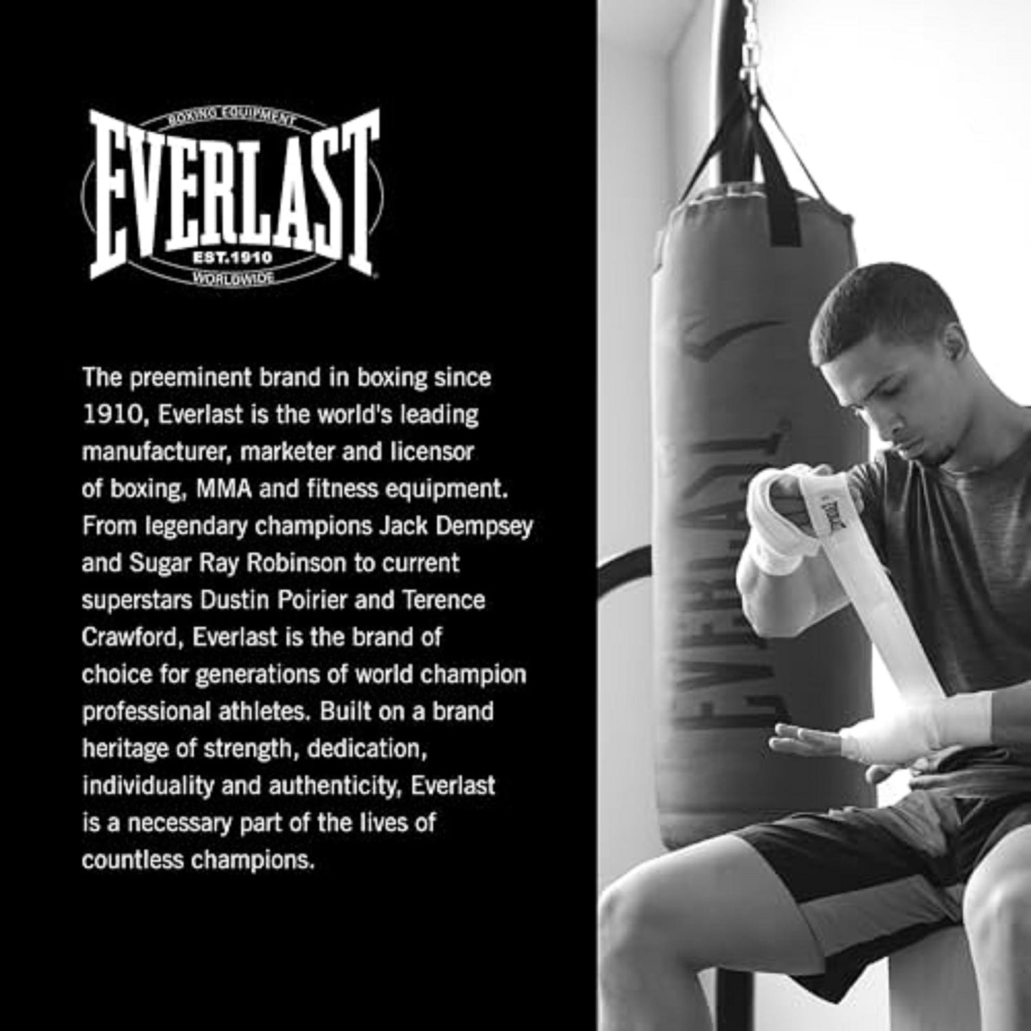 Everlast Freestanding Adjustable Punching Bag for Adults | Heavy Boxing Bag with Stand | Free Standing Punching Bag for Boxing, Muay Thai, MMA, Home Gym Training