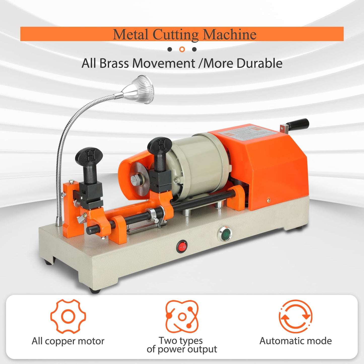 Anrain Cutter Cutting Machine,110V Cutter Cutting Machine, Cutter Cutting Machine for cutting metal objects, for Hardware Stores.(red)
