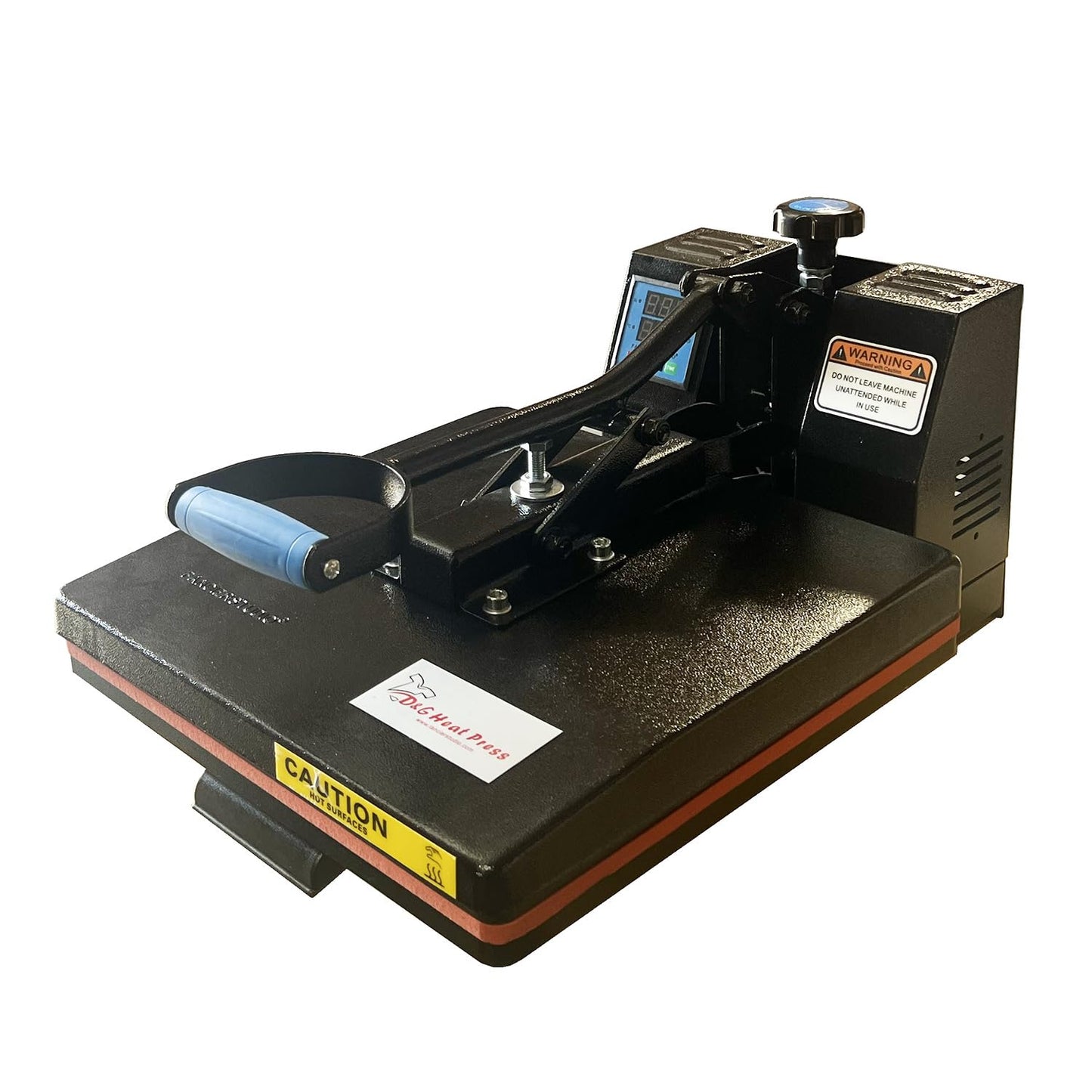 Fancierstudio DG Digital Heat Press Pull Out Lower Platen 5.5" Slide Out T-Shirt Sublimation Heat Press DG15x15 BP
