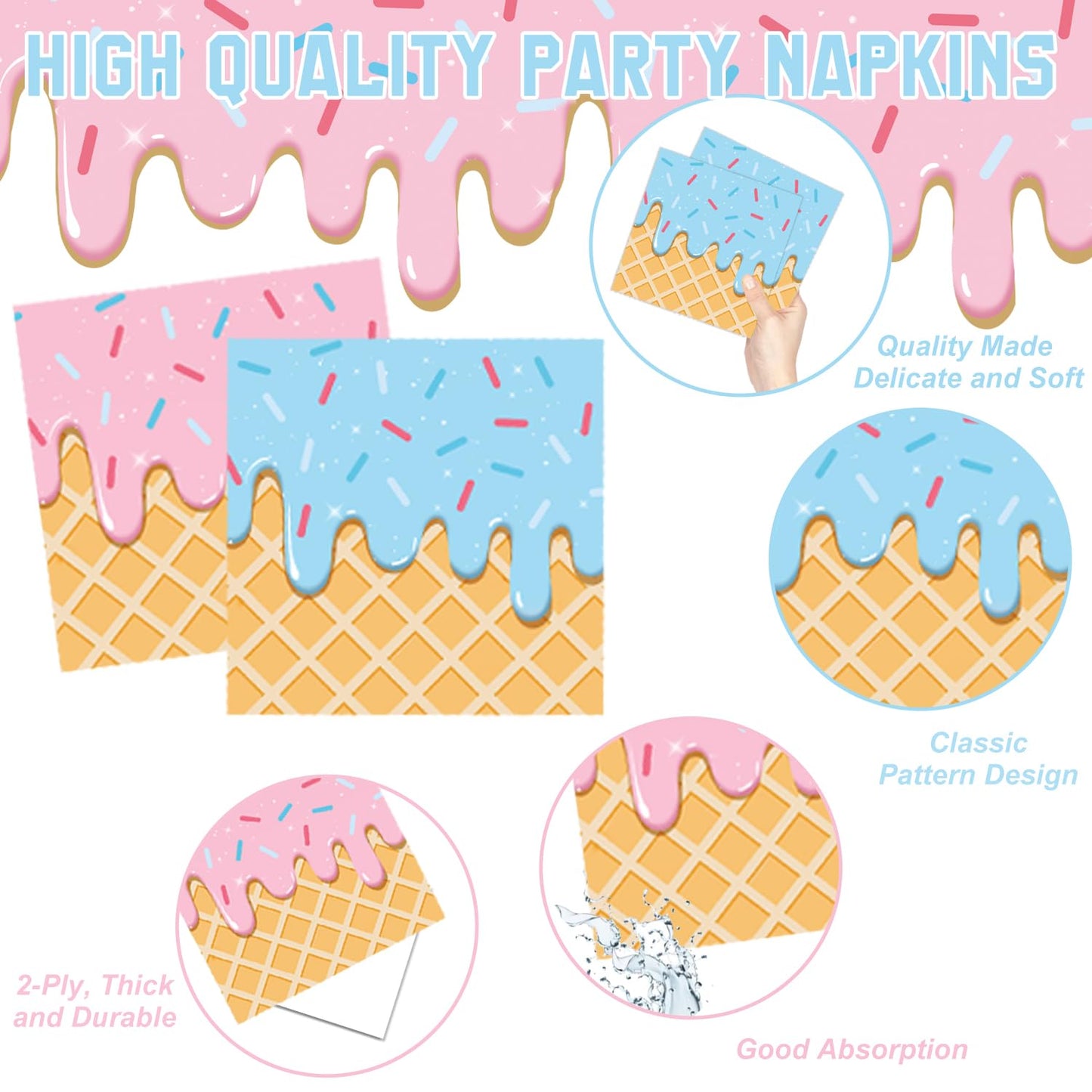 Sweet One Birthday Party Decorations Includes Plates, Napkins, Cups, Cutlery, Cake & Cupcake Toppers, Banner, Hanging Swirls, Tablecloth, Balloons for Girl Donut First Birthday Decorations, Serve 24