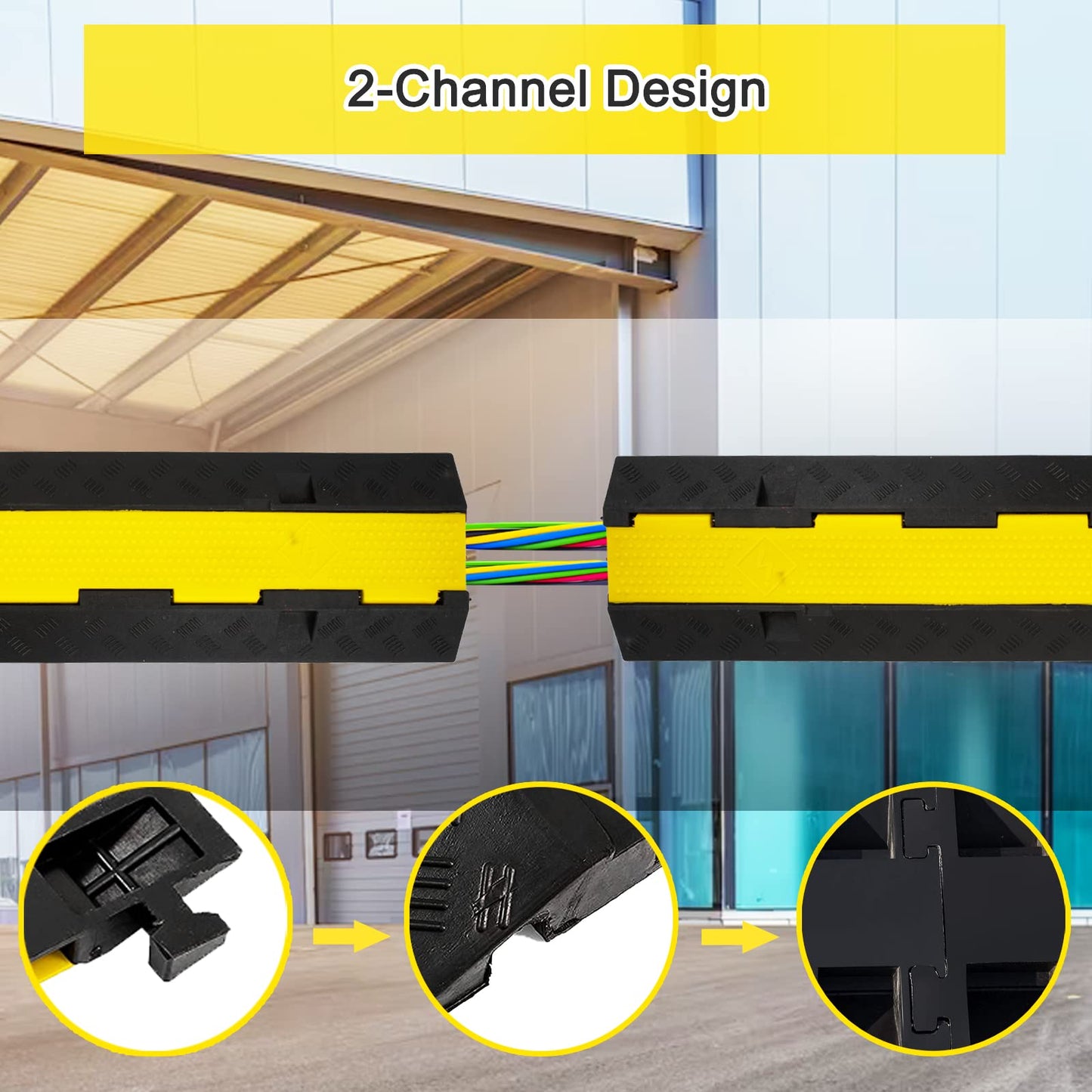 CXRCY Cable Ramp 2 Channel 7 Pack
