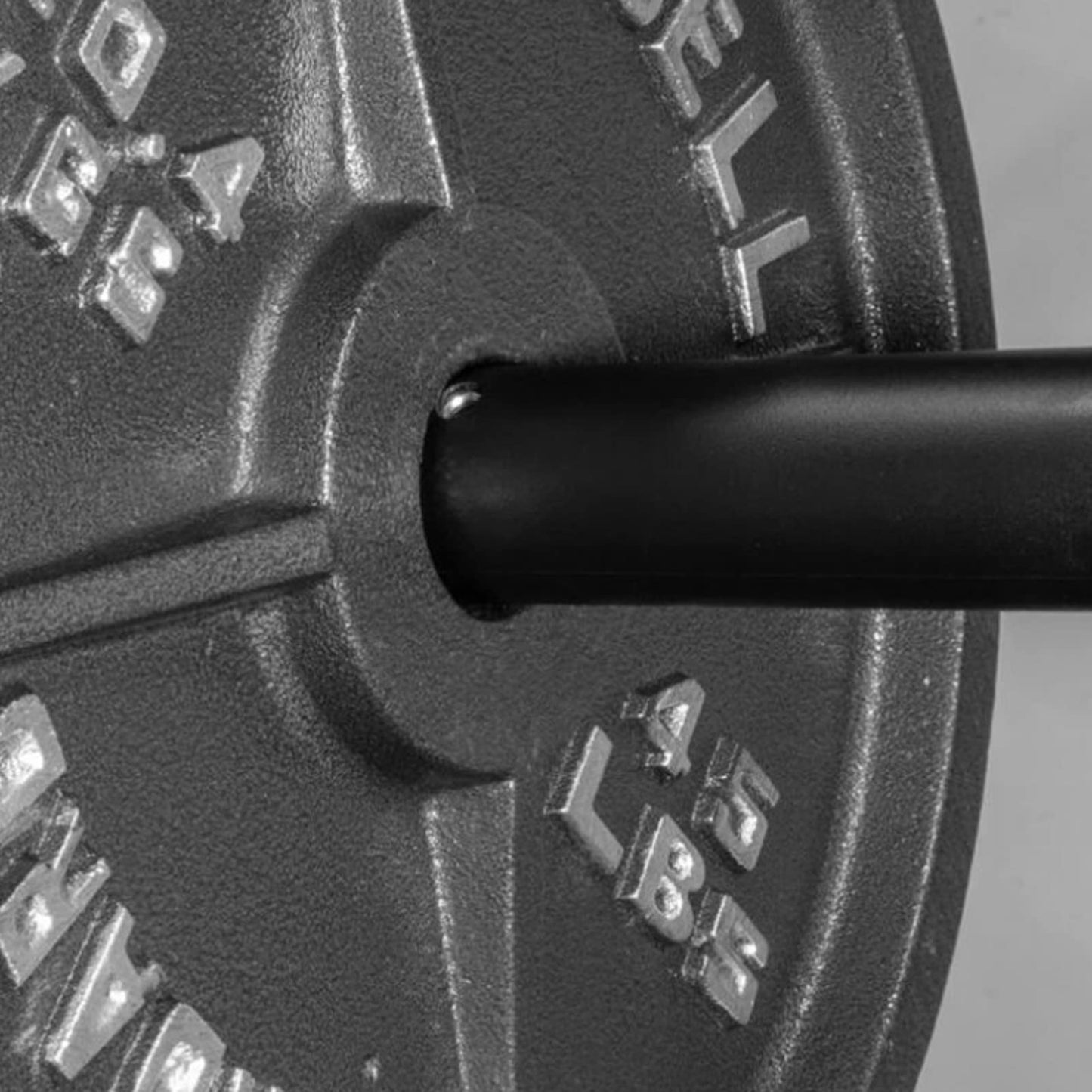 Yuecoom Barbell Bar Adapter Sleeve Convert, Sleeve Olympic Adapter Sleeves, Dumbbell Convert 0.98in to 1.97in Post Sleeve for Weightlifting Bed(230mm)