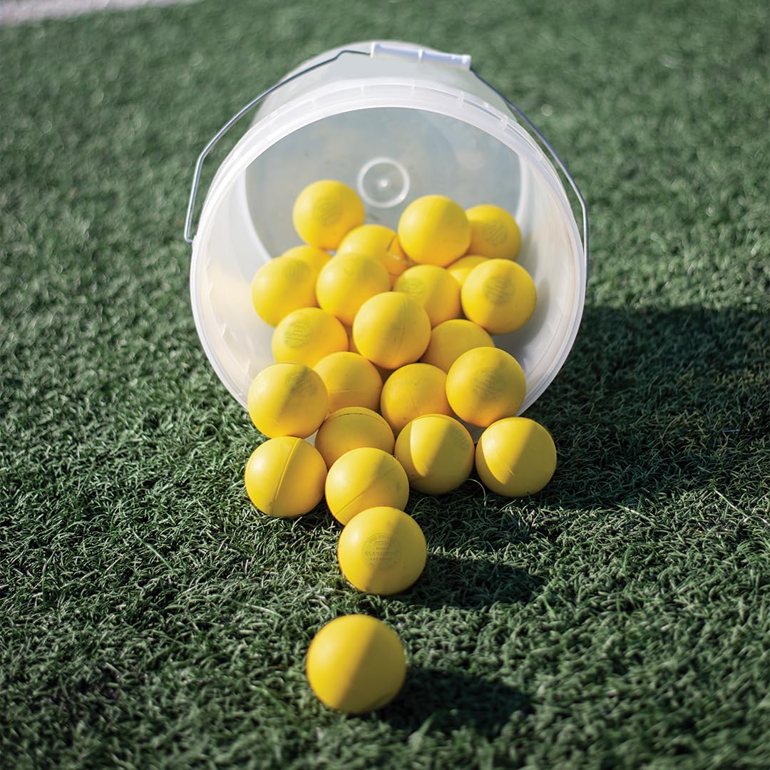 Gladiator Lacrosse® Single Official Lacrosse Ball – Yellow – Meets NOCSAE Standards, SEI Certified