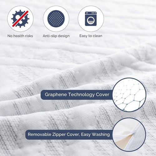 Green Tea Gel Infused Twin Memory Foam Mattress - 8-Inch Medium-Firm for Cool Sleep & Pressure Relief | CertiPUR-US Certified