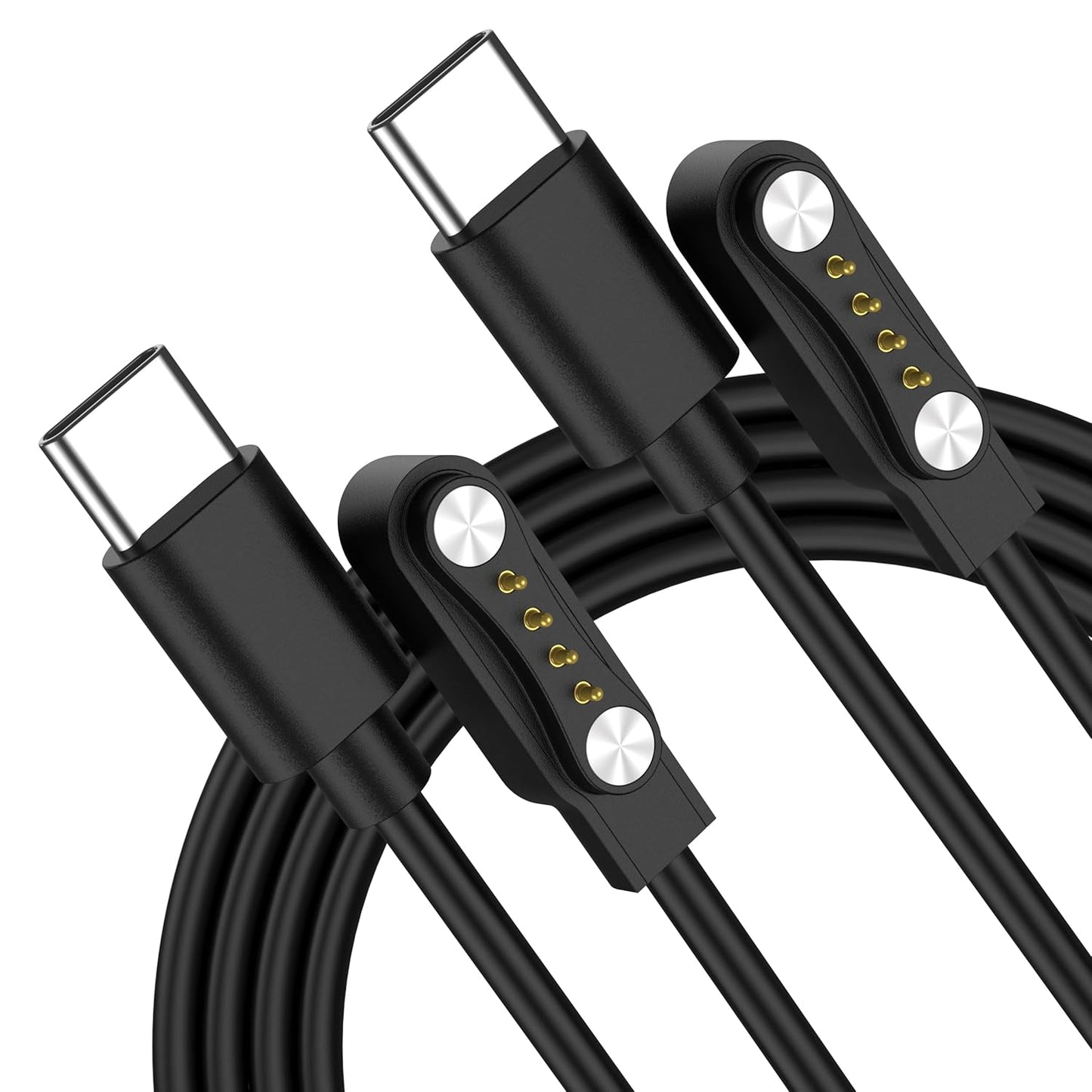 Mugust 2 Pack 3.3ft USB C Magnetic for PLAUD Note AI Voice Recorder Charger, Replacement Charging Cable Accessories