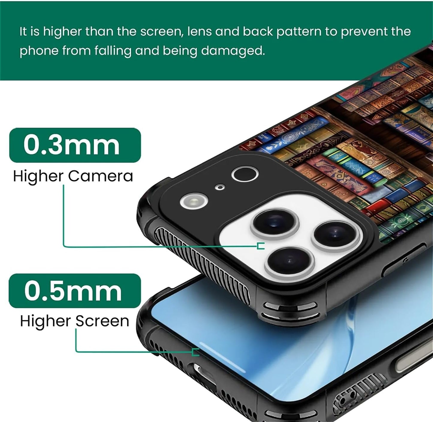 CARLOCA 17 for iPhone Pro Compatible with Magsafe Case Design for Girl Boy Shockproof Magnetic Charge Hard PC Back Case