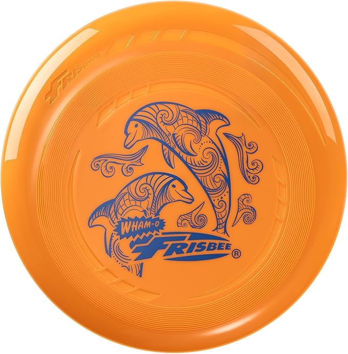 Wham-O Frisbee Go Flying Disc, 9 Inch Lightweight Sports Disc for Beginners Outdoor Beach Backyard Lawn Park Camping Family Activity Game - 70g