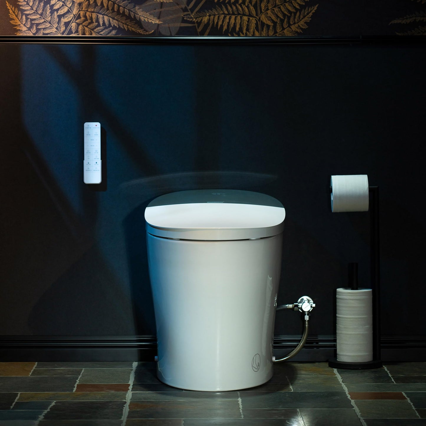 WOODBRIDGE Smart Toilet, Auto Open & Close, Auto Flush, Foot Sensor, Cleaning Foam Dispenser, Heated Seat and Chair Height Design, EBT230