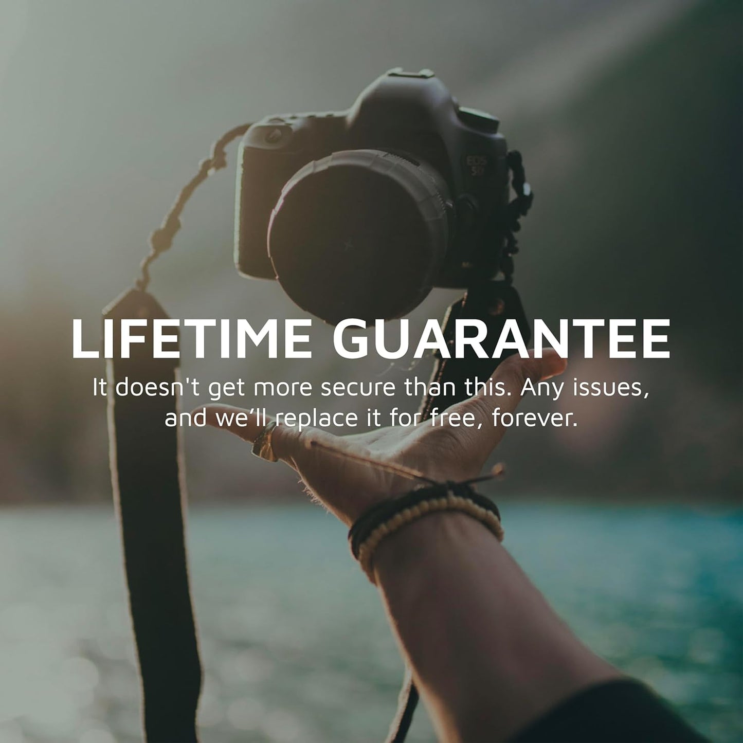 1 99% KUVRD - Universal Lens Cap, Version - Fits DSLR Lenses, Element Proof, Lifetime Coverage, Single