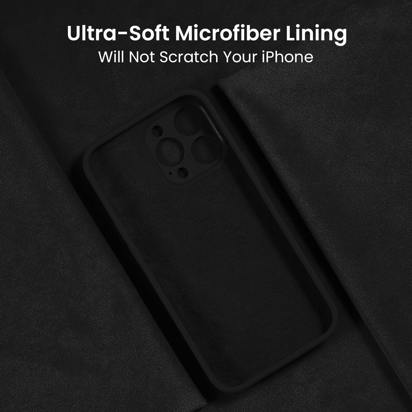 16 2024, FireNova Designed for iPhone Pro Max Case, Silicone Upgraded [Camera Protection] Phone Case, Soft Anti-Scratch