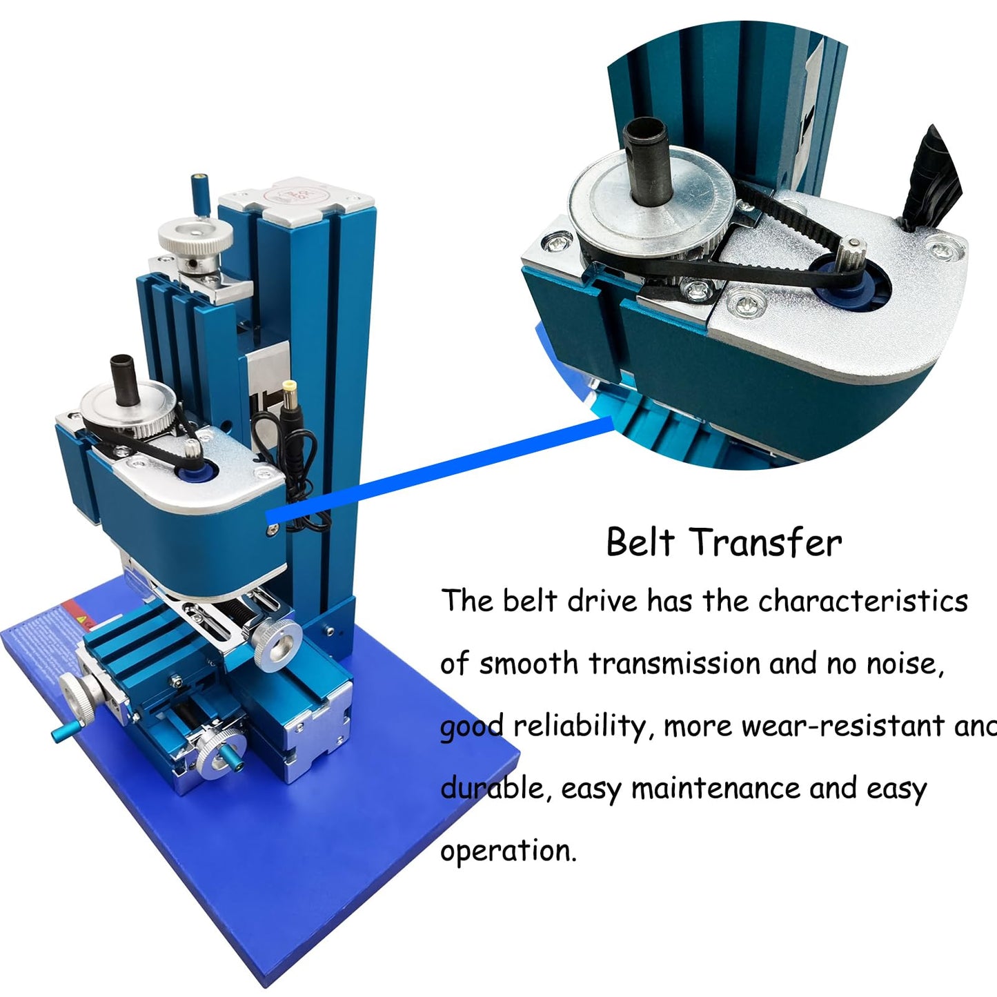 INTBUYING Mini Metal Milling Machine AC100V-240V Mini Drilling and Milling Machine DIY Tool Benchtop Wood Lathe for Educational Model Making
