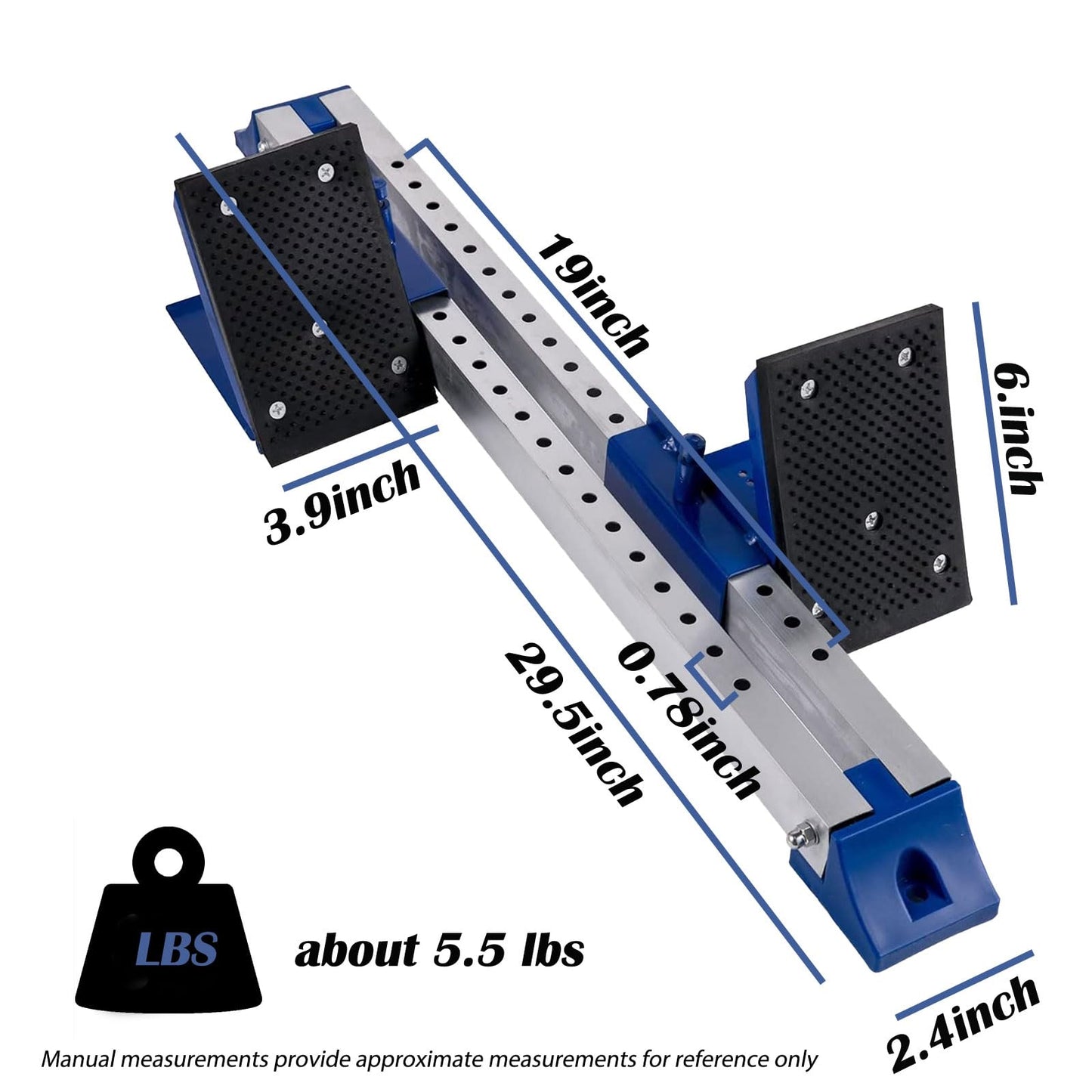 Vaolvpant 30 Inch Premium Starting Blocks for Track and Field Portable Lightweight Aluminum Starter Block Suitable for Youth Running Enthusiasts Outdoor Indoor Use for Enhance Speed