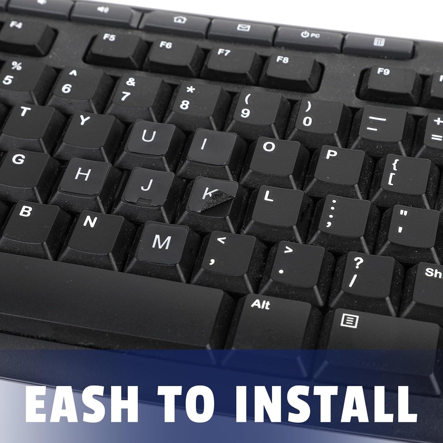 Mozeat Lens 4 English Keyboard Stickers, Pcs Universal Laptop Keyboard Stickers Keyboard Letter Replacement Stickers