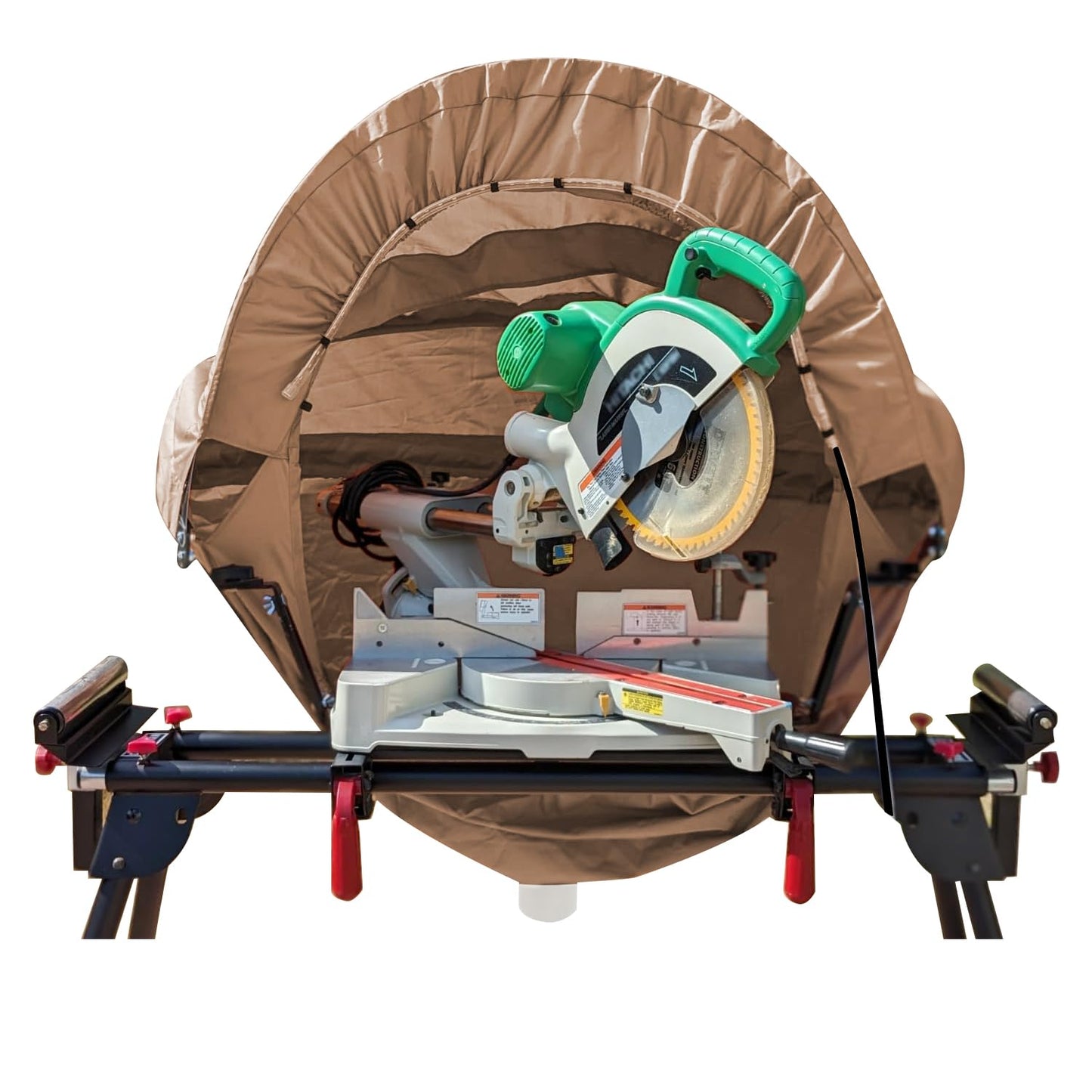 Miter Saw Dust Collection Hood, Dust Collector for Miter Saws Universal Dust Solution
