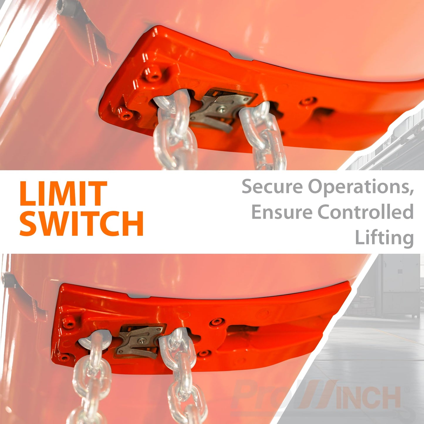 Prowinch Portable Electric Hoist - 2000 lbs Electric Chain Hoist with Wireless Remote Control, 20 ft Lifting Height, Single-Phase Dual Voltage 110~120V / 220~240V, G100 Chain, Overhead Crane, 1 Speed