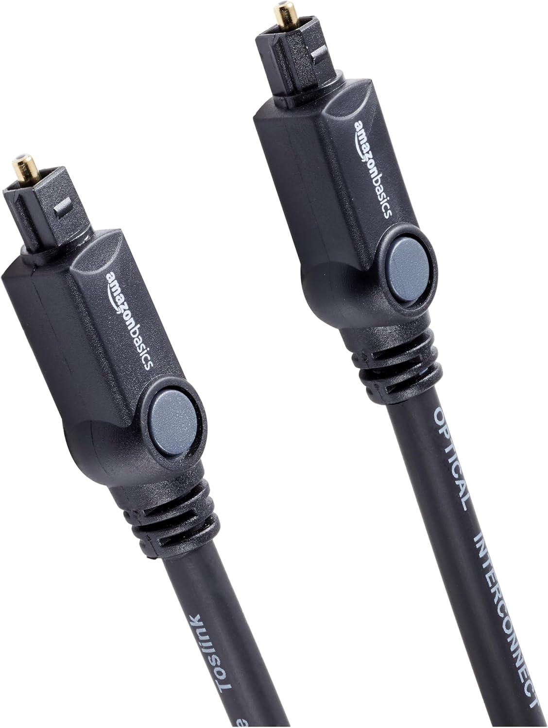 3.3 Amazon Basics Toslink Digital Optical Audio Fiber Optic Cable, Multi-Channel, for Sound Bar, Audio System, Home