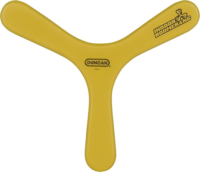 Duncan Toys Indoor Booma, Boomerang Toy Varying Colors