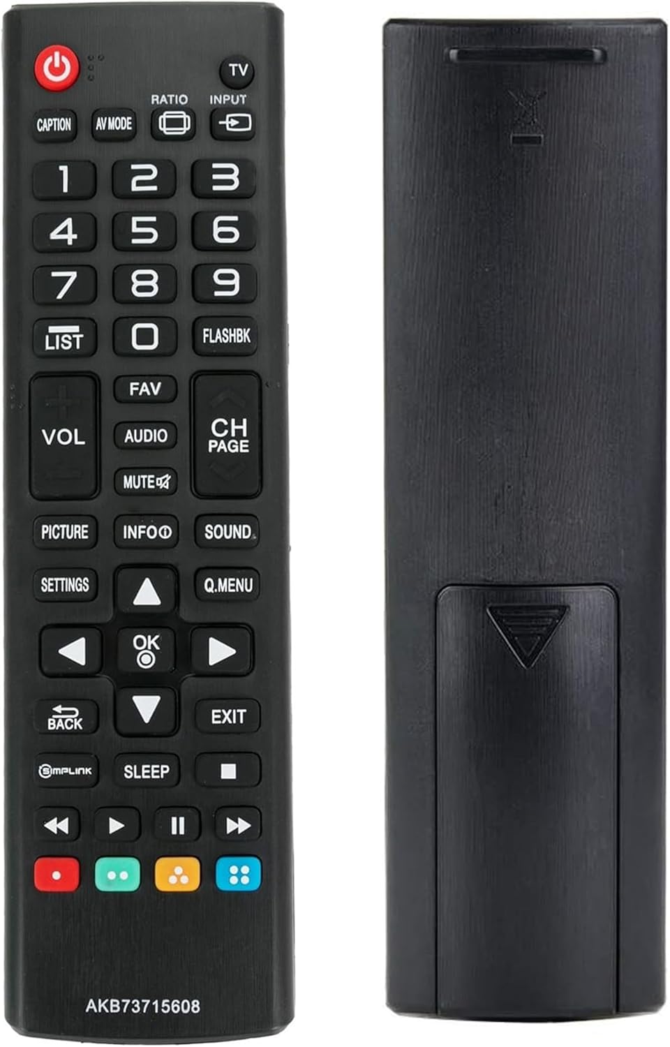 UBay AKB73715608 Remote Control Replacement for All LG LCD LED HDTV Smart TVs