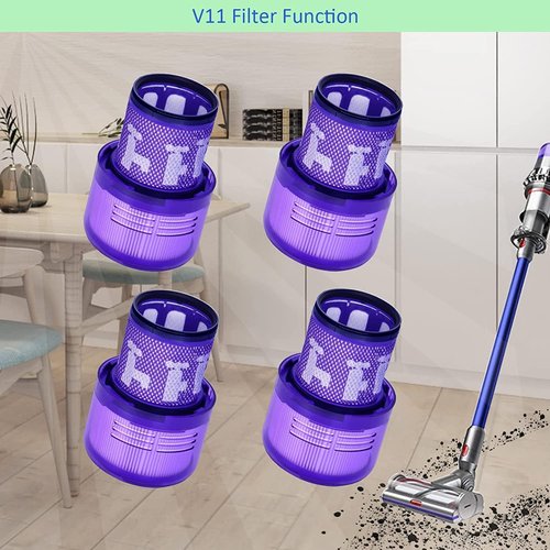 Dyson V11 Replacement Filters - Compatible with V11 Torque Drive & V15 Detect | 2 Pack